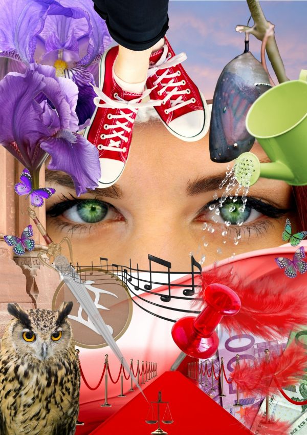 Persoonlijk visionboard met metafoor/gedicht